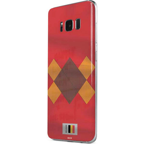 Belgium Soccer Flag Galaxy S8 Skin
